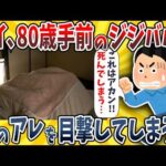 【2ch面白いスレ】ワイ、80歳手前のジジババの夜のアレを目撃してしまい気分が悪くなるwwww【ゆっくり解説】